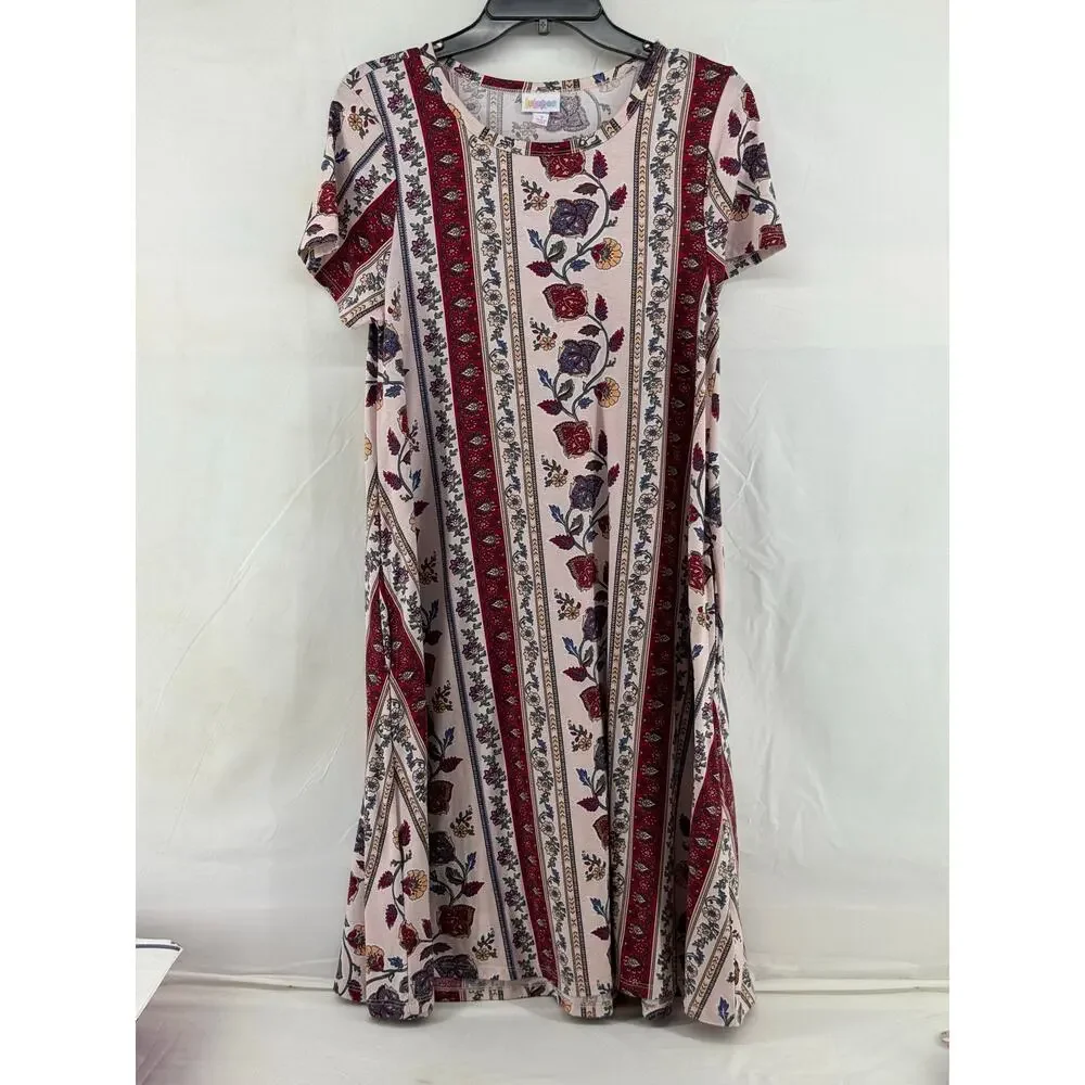 Lularoe Small floral dress with pockets - Picture 1 of 8